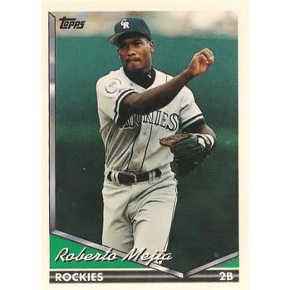 1994 Topps Roberto Mejia RC # 258 Colorado Rockies
